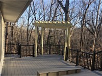 <b>TimberTech Terrain Silver Maple Deck Boards with Black Ultralox Aluminum Railing in Davidsonville MD</b>